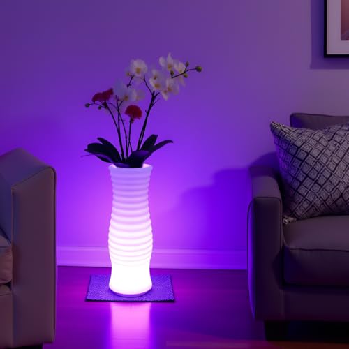 COPU Rechargeable LED Vase Night Light with Remote & 16 Colors ﻿